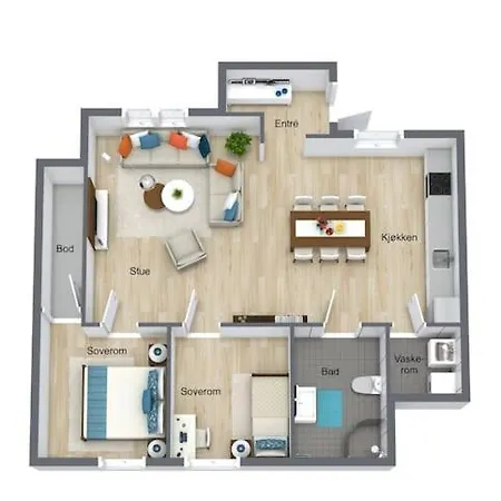 Apartment Modern Easy-living In Neighborhood *