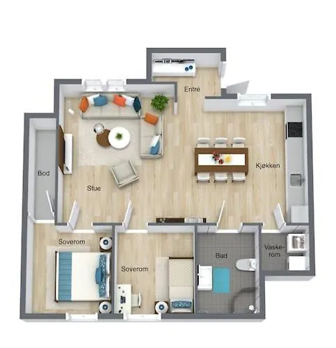 Apartamento Modern Easy-living In Neighborhood *